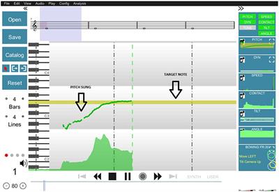 Effects of Visual and Auditory Feedback in Violin and Singing Voice Pitch Matching Tasks